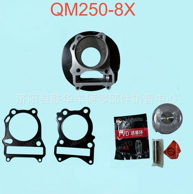 Bigfoot QM250-8X cylinder kit Motorcycle engine and accessories - black-cylinder-cover