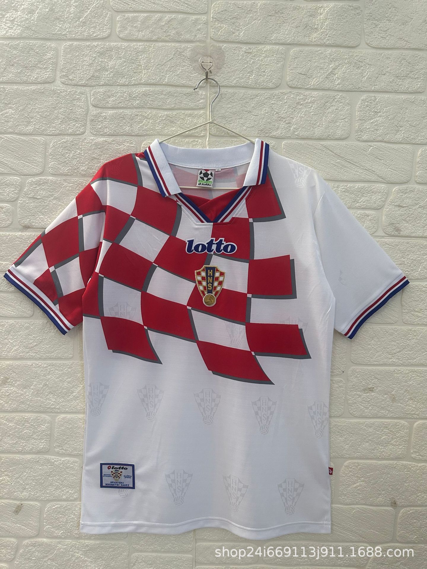 Camiseta de fútbol tailandesa retro Selección nacional Brasil Francia Argentina Portugal Camiseta de manga corta al por mayor Número de impresión