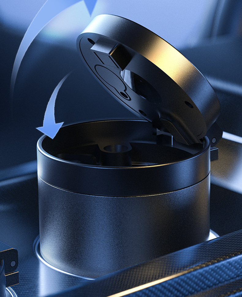 Suitable for Audi Car Ashtrays, New A6L/A4L/A3/A7/Q5L/Q3/Q2L/Q7 Car Interior Accessories