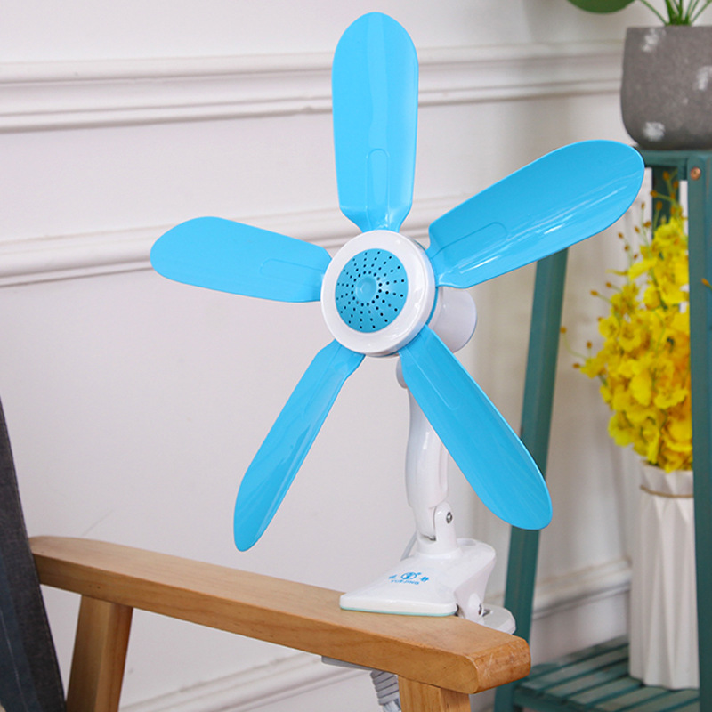 Home Student Dorm Bedside Clip Fan Quiet Bed Fan Office Desk Small Clip Type Electric Fan