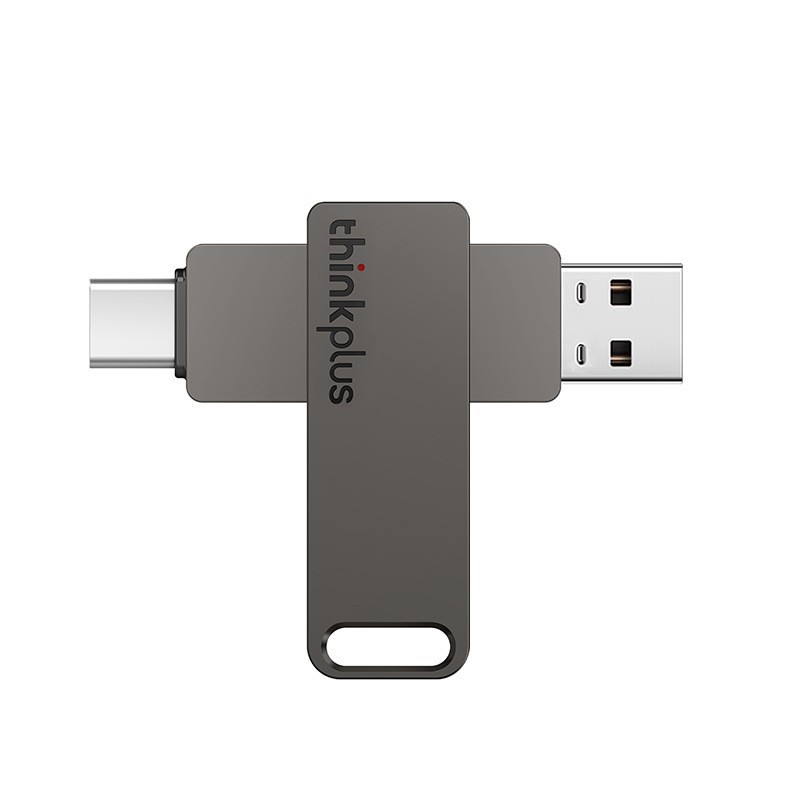 Adecuado para Lenovo thinkplus MU110, unidad flash USB USB 3,2 de doble interfaz, unidad flash USB de metal de doble uso para teléfono móvil de gran capacidad