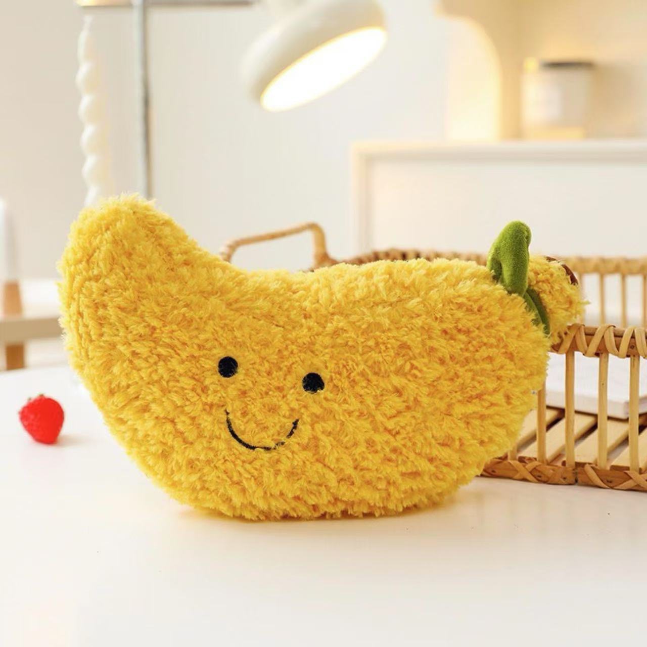 Frutas transfronterizas muñecas de peluche lindas muñecas de regalo para niños arrojar muñecas de 8 pulgadas muñecas juguetes de peluche al por mayor