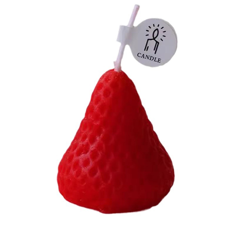 Cera de soja de fresa de banana cera al por mayor lindo creativo regalo de cumpleaños mano de simulación de perfume cera de modelado