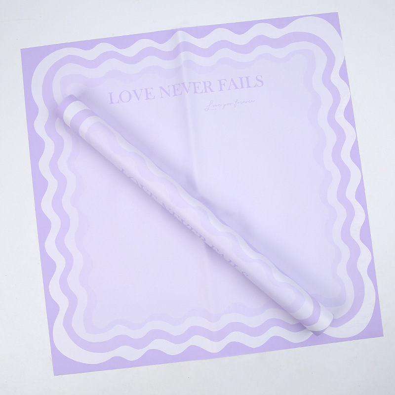 Fábrica de fiestas de flores nuevo día de San Valentín gran amor flor embalaje florista ramo embalaje papel de regalo embalaje