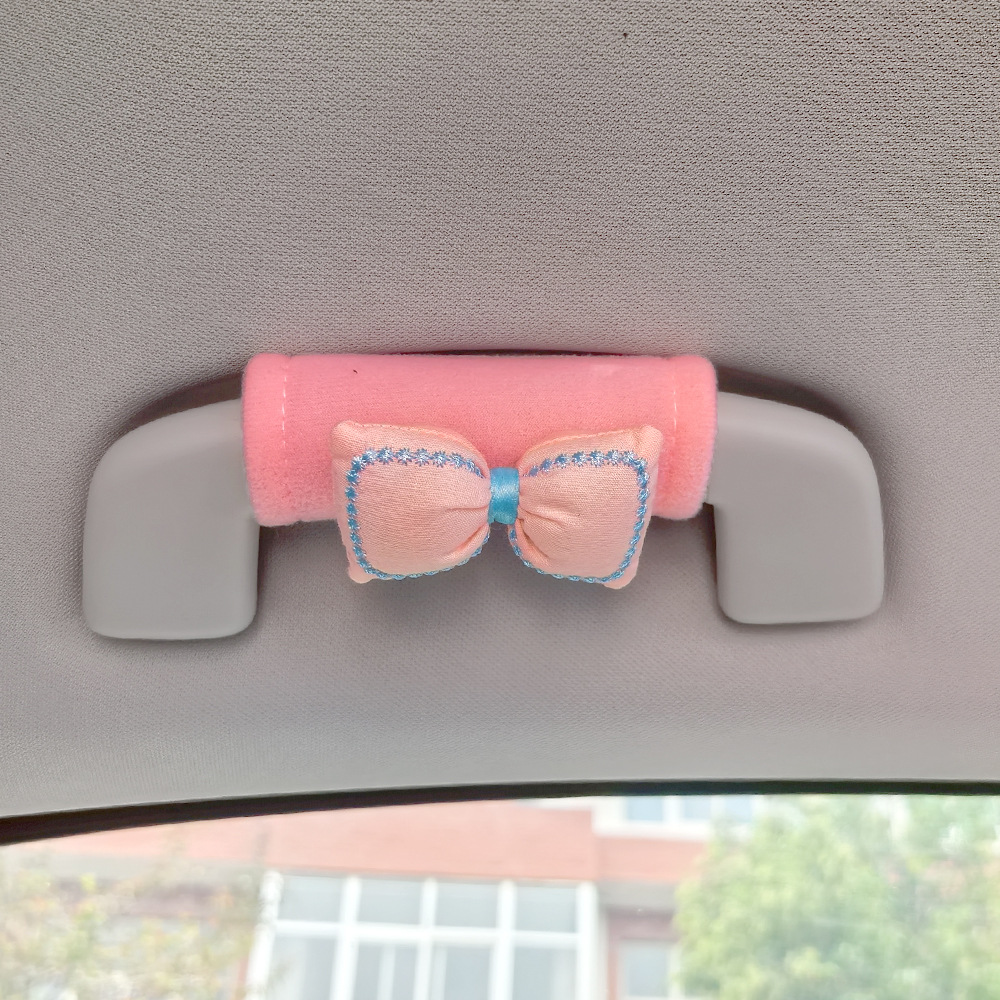 Nuevo arco de automóvil mango de automóvil masculino y femenino universal mango de puerta interior cubierta guante de techo