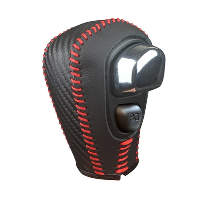 Right-Hand Drive, Sürətlər qutusu və əl tormozu başlıqları - black-carbon-red-line