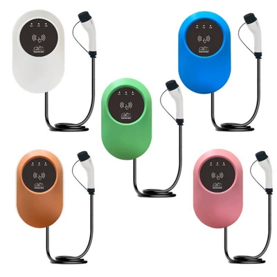 Charging Station 32A, Elektrikli avtomobil şarj stansiyaları - 5-color-shells-optional-consult-us
