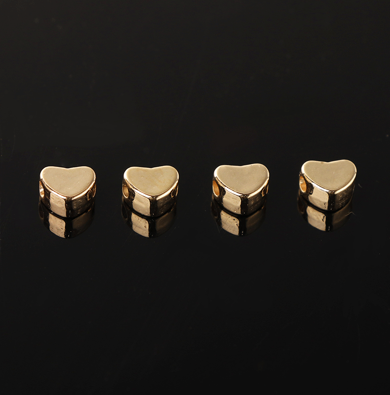 Plastic Material Plastic Heart Shape DIY Jewelry Accessories Beads