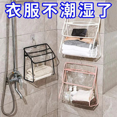 浴室防水吊り袋トイレ入浴シャワー衣類収納袋寮壁掛け式収納袋