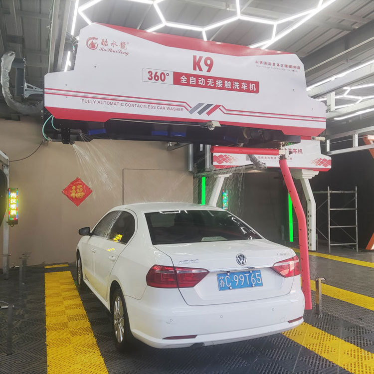Guangzhou Fully Automatic Large-Scale Car Washing Machine with 360-Degree Contactless Operation, No Need for Human Supervision, Commercial Car Washing Machine with Qr Code Scanning