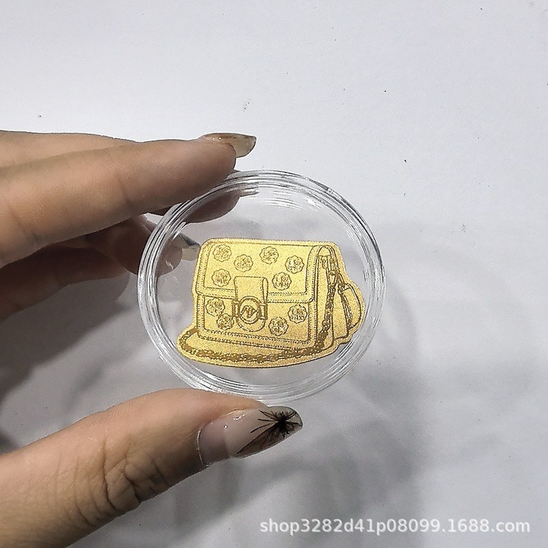 黄金手机贴足金999公主请发财暴富财神生日蛋糕财库中秋国庆礼品|undefined