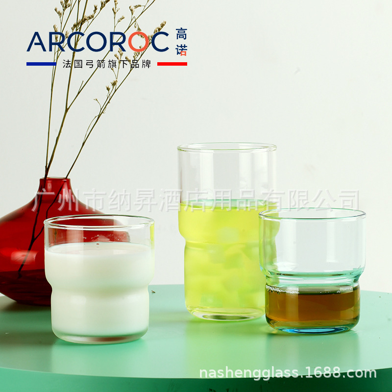 Tazas de vino plegables caseras de agua resistentes al calor Tazas de vidrio de gel Tazas de whisky