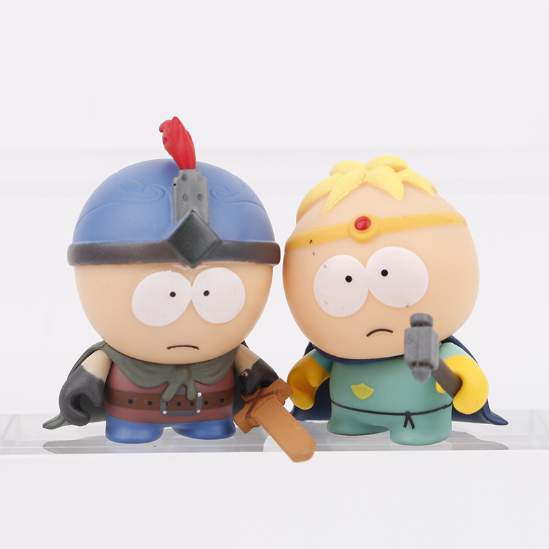 5 South Park 2da generación de adornos de pasteles de paraíso para niños en declive 2da generación Southern Four Bitch SouthPark