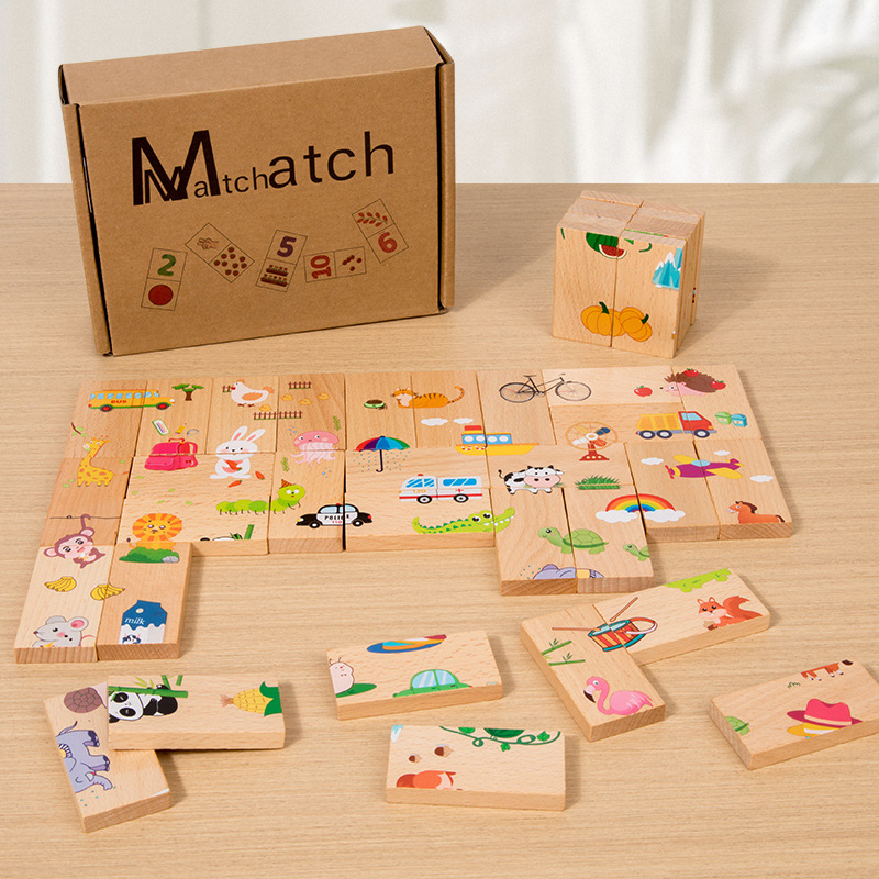 Iluminación digital infantil Enseñanza cognitiva Número y cantidad Juguetes emparejados Pistas Puzzles intelectuales Dominoes 3 - 6 años