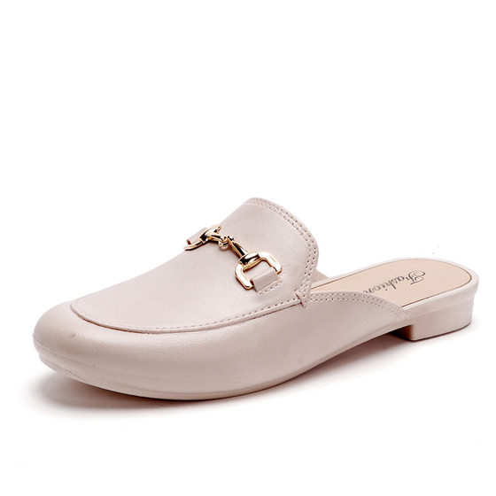 2022 new style toe-wrapped shoes fashion outerwear Internet celebrity slippers women's lazy slippers cross-border e-commerce factory wholesale sandals