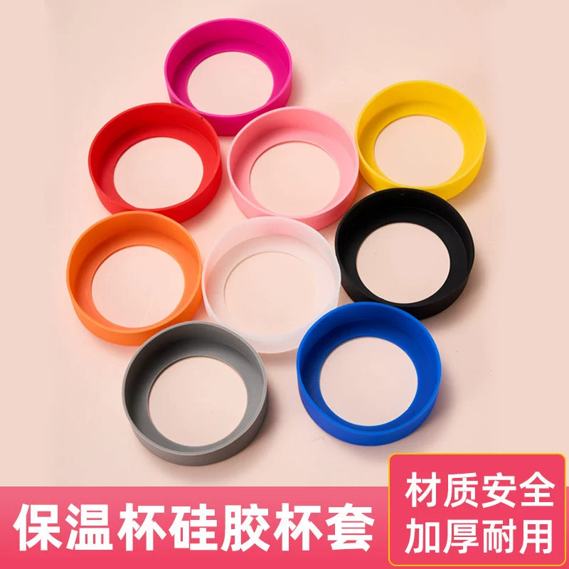 Точечная силиконовая нескользящая изолированная крышка чашки, внешние горизонтальные полосы и гладкая внутренняя крышка чашки, стеклокерамическая крышка бумажной чашки, крышка чашки для воды