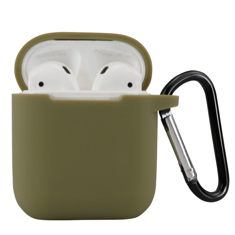 Apple, compatible silicone protective case, protective headphones