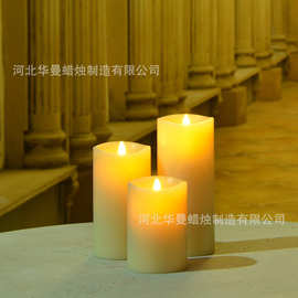 小波浪遥控电子蜡烛石蜡摇摆引路灯婚庆酒吧餐厅装饰灯LED蜡烛灯