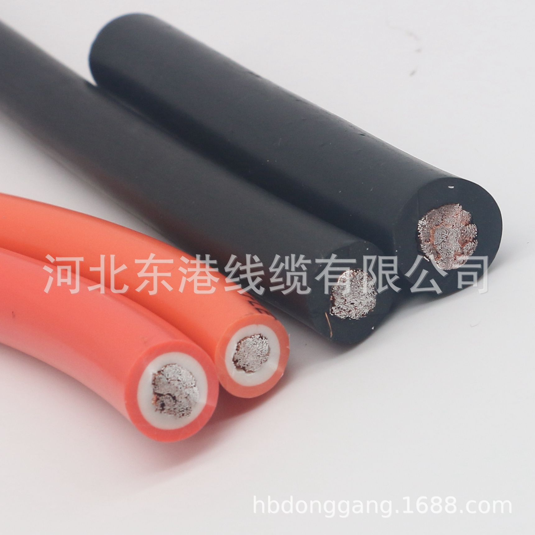 工厂出口中东非洲cca铜包铝线黑色橡胶电焊机电缆焊接电缆电焊线