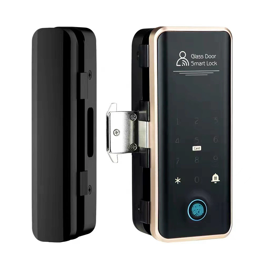 Glass lock, smart cards, bluetooth