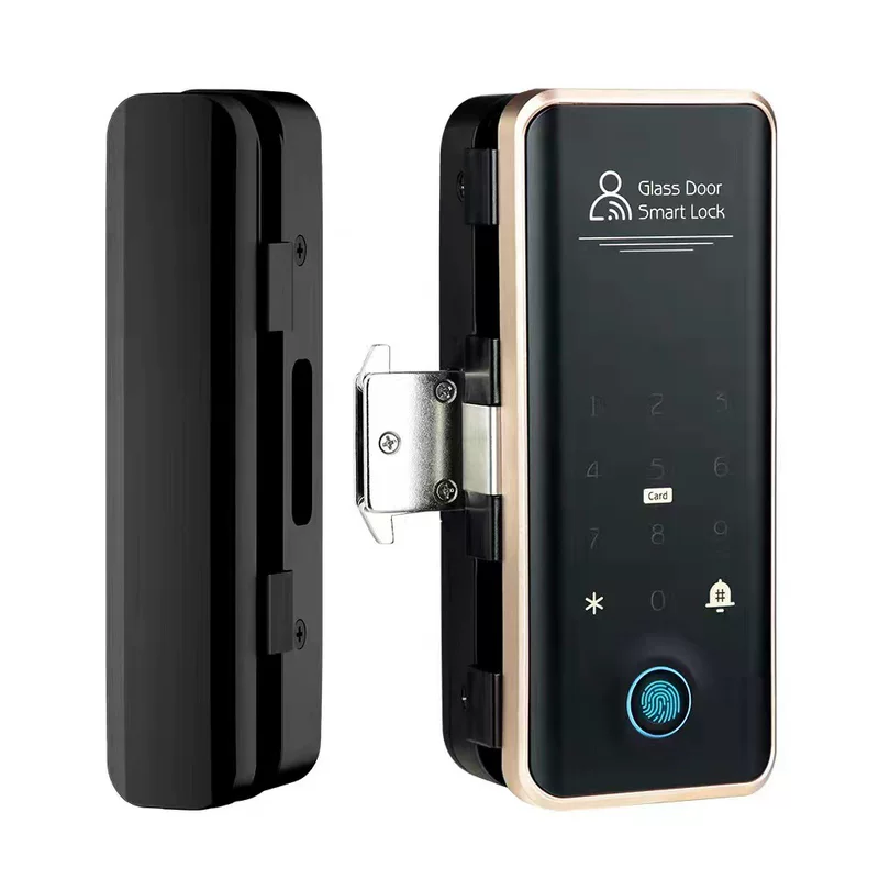 Glass lock, smart cards, bluetooth