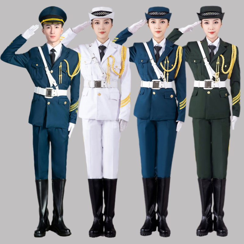 国旗班服装演出服装仪仗队升旗仪式学生国旗班升旗手护卫队礼服
