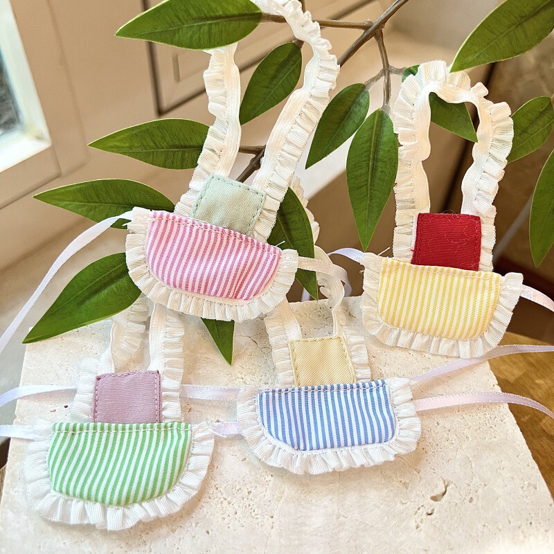 [Only Baby Clothes] 10-17cm Trendy Doll Accessories, Fashionable Macaron Color Baby Apron and Cloth Decoration