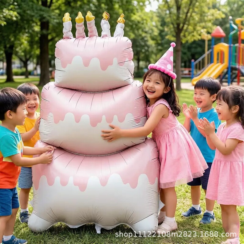 Trendy Birthday Cake Balloon Stand Wholesale Children's Party Decoration Setup for Boys and Girls, Photo-Worthy Ambiance Trendy Birthday Cake Balloon Stand Wholesale Children's Party Decoration Setup for Boys and Girls, Photo-Worthy Ambiance