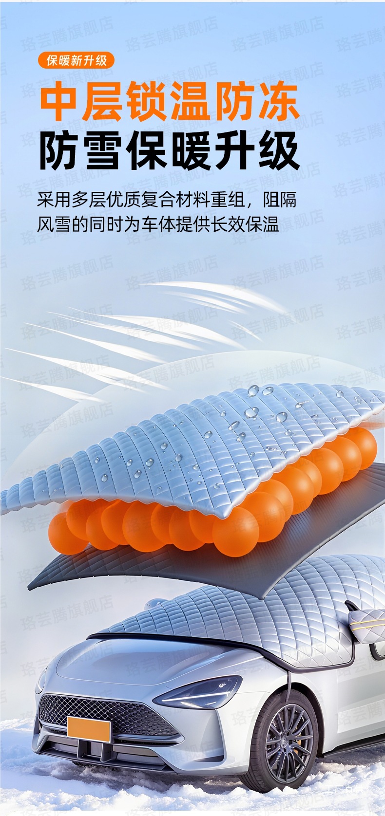 Car Windshield Anti-Freeze Cover, Snow Cover, Snow Shield, Frost Protection, Thickened Car Cover, Winter Car Window Windshield Cover