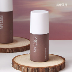 新款噴霧爽膚水乳液精華瓶50g膏霜面霜護膚品仿石工藝包材玻璃瓶