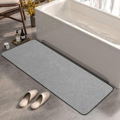 珪藻土吸水マット キッチンマット 浴室マット 玄関マット 速乾性 浴室吸水フロアマット 滑り止め 抗菌