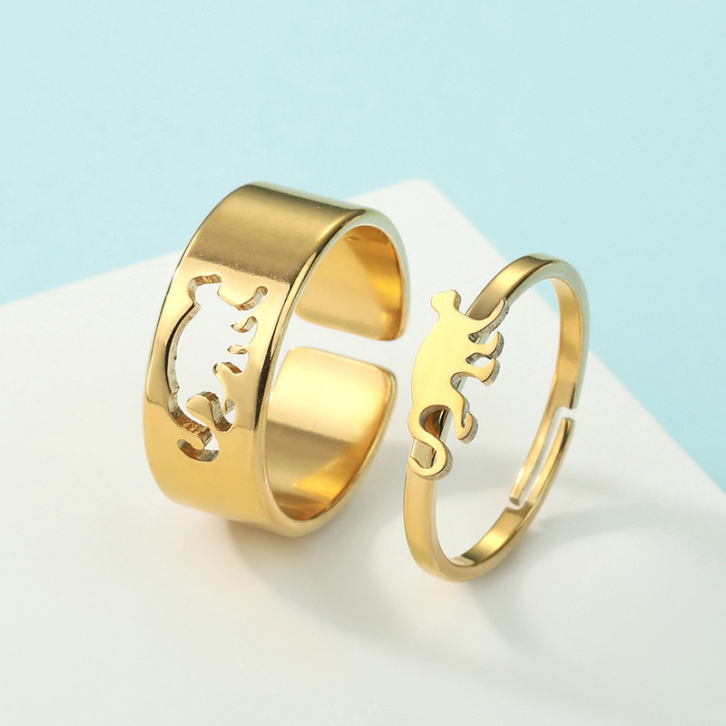 Cat Matching Rings For Men And Women We Help Motivate Couples And Remember Their First Day With Love Rings