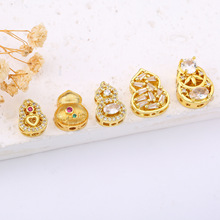 18K��ɫ΢肰�䆷����䆺��J��ͨ����朴������Diy���