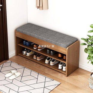 Shoe Rack Household Integrated Shoe Bench Door Storage Rack 2025 New Dust-Proof Simple Shoe Bench That Can Be Sat on