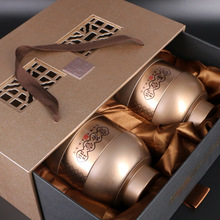 茶叶包装盒铁盒礼盒空盒通用密封半斤一斤绿红黑普洱茶茶叶罐
