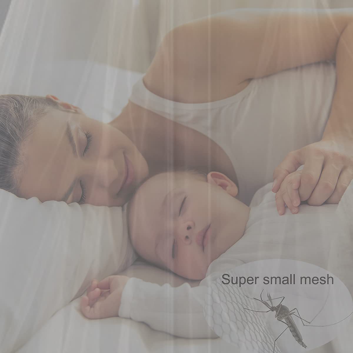 Sombreado transfronterizo mosquitera dormitorio instalación libre mosquitera corte mosquitera techo redondo cúpula mosquitera