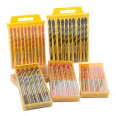 Multifunctional alloy triangle drill glass brick alloy ceramic drill wall tile metal sheet wood hole saw drill bit