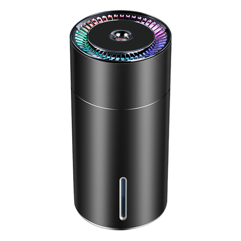 Nueva moda fresca taza coche humidificador coche inteligente inicio y parada coche perfume purificación aire aromaterapia pulverizador