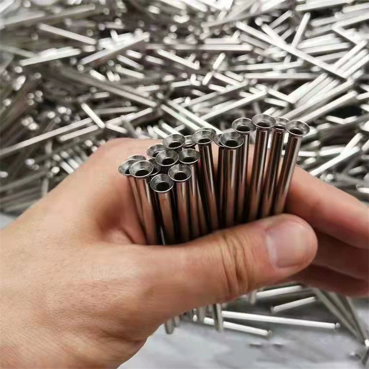 Фабрика 304 мягкое состояние капиллярная медицинская капиллярная заточка Гибка расклешенная трубка из нержавеющей стали