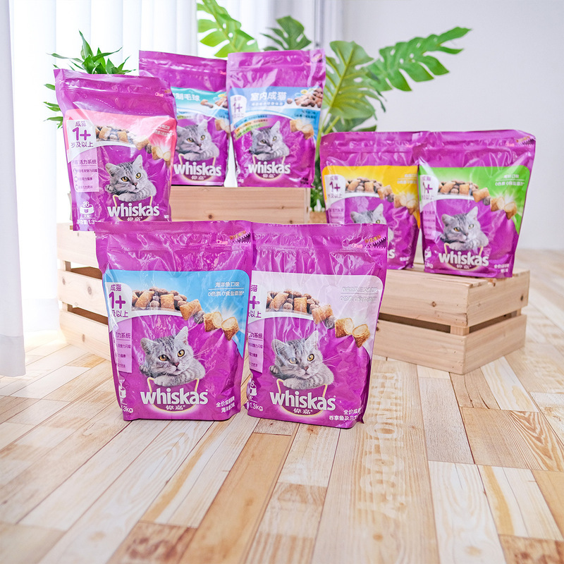 Weijiafeng Indoor Adult Cat Food Ocean Fish Flavor Beef Tenderloin Tuna Chicken British Shorthair Ragdoll Cat 1.3kg