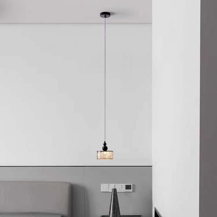 Lámpara de cabecera italiana creativa de alta gama simple lámpara de escritorio moderna de lujo diseño artístico de bar de luz pasillo