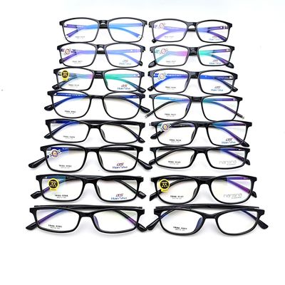 混批可挑新款韩版学生镜架超轻纯黑色TR90镜框青少年男女眼镜架|ru
