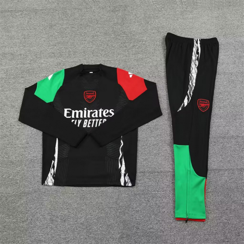Jugadores fanáticos trajes de entrenamiento de mangas largas Real Madrid trajes de adultos Barcelona Arsenal camiseta de medio tracción Manchester City Juve image 17