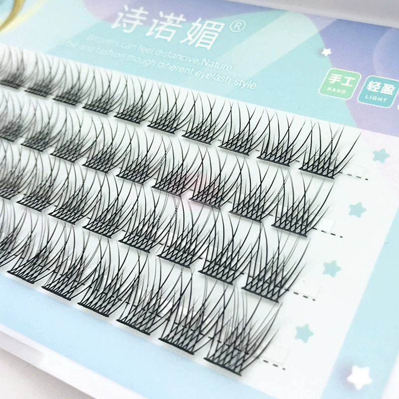 Мягкие свежие наlashes для наращивания, отдельные пучки ресниц