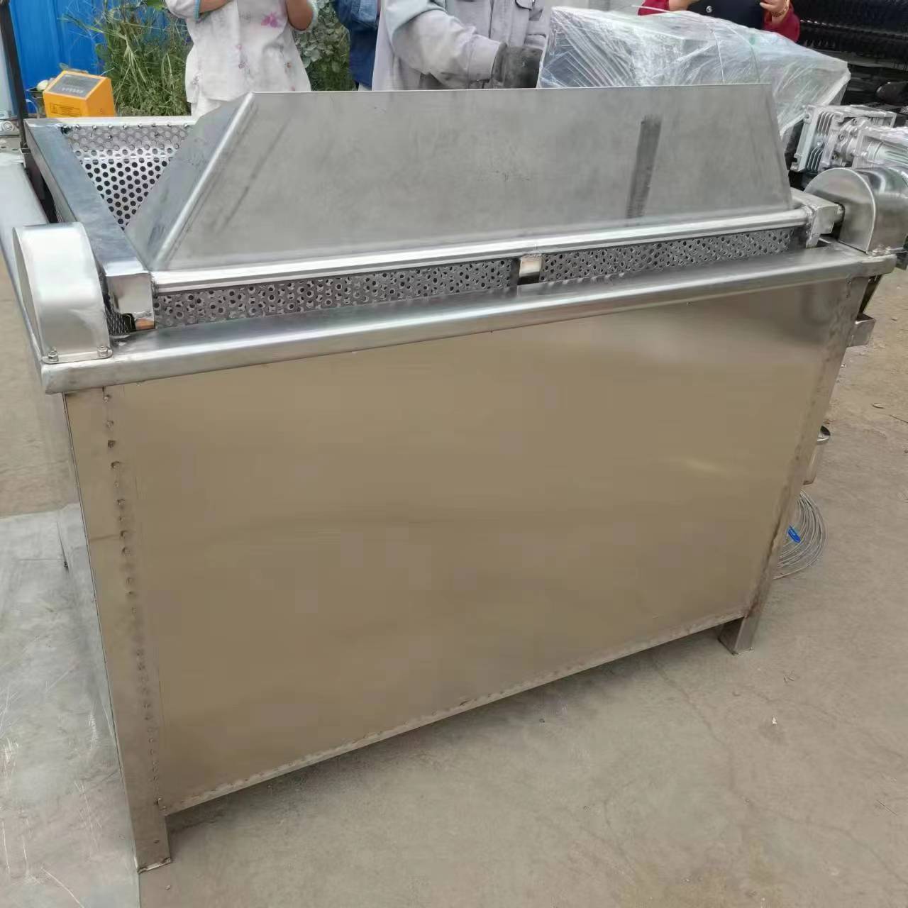 可倾带筐电加热锅 麻辣小龙虾佛跳墙煮锅自动出料煮锅