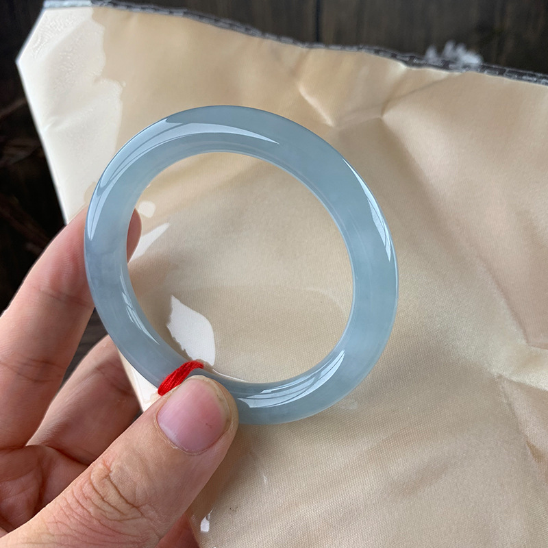 Natural Burmese Type A Jadeite Bracelet Jade Bangle_voghion.com