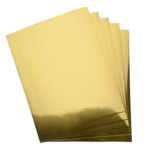 Cross-Border E-Commerce Hot-Selling Handmade DIY Gold Paper Spot Pearlescent Paper Directly Supplied to Temu Amazon Xiyin