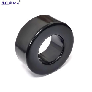 S061012 N50*30*20 Black Spray High Conductivity Amorphous Nanocrystalline Magnetic Ring