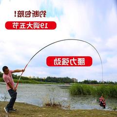 螺紋鋼大物竿巨物竿青魚竿鱘魚竿鯉魚竿黑坑魚竿高碳超硬19調10