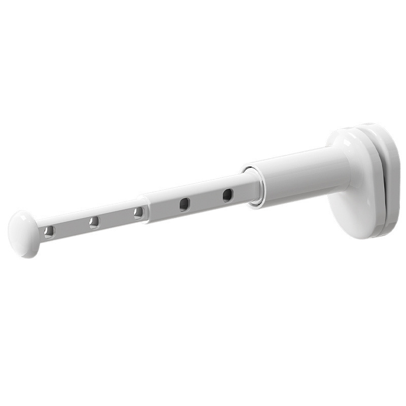 Travel Clothes Drying Rack Portable Foldable Punch-Free Telescopic Clothes Drying Rack Hanging Rod Balcony Drying